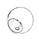 Pack of 6 Clear Glass Air Plant Pots Hydroponic Terrariums Wall Hanging Plants
