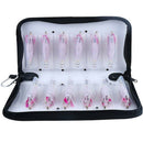 Fishing Bait Bag Wood Shrimp Storage Bag Transparent Portable Fishing Bag L
