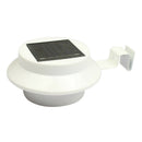Solar Power Light LED Wall Light Outdoor Garden Fence Waterproof Lamp White