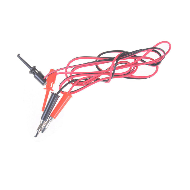 Multimeter Test Banana Plug To Test Hook Clip Probe Cable For Multimeter JR