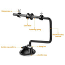 Portable Fishing Line Winder Reel Winding System Suction Cup Spooler Tool