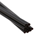 100pcs/set Black Plastic Cocktail Straws Celebration Drinks Party Supplies To_