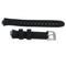 Silicone Wrist Strap Band +Protector Case Cover for ASUS ZenWatch 3  black
