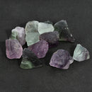 1x Big Natural Fluorite Quartz Crystal Stones Rough Polished Gravel Specimen