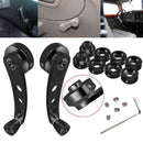 2 PCS UNIVERSAL CAR BILLET ALUMINUM WINDOW CRANK HANDLE WINDER TRUCK PICKUP DOOR