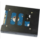 2.5" To 3.5" SSD HDD PC Hard Disk Drive Dock Adapter Bracket Mounting Kit Metal