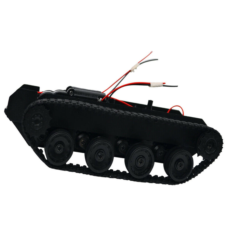 Car Chassis For    Diy Maker Kit Light Shock Absorbing Tank Chassis