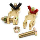 Pure Copper Marine Battery Terminal Connector Kit with Anti-Corrosion Protectors