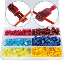 240 Pieces T-Tap Wire Terminals Quick Splice Electrical Connectors Self-Str A2G9