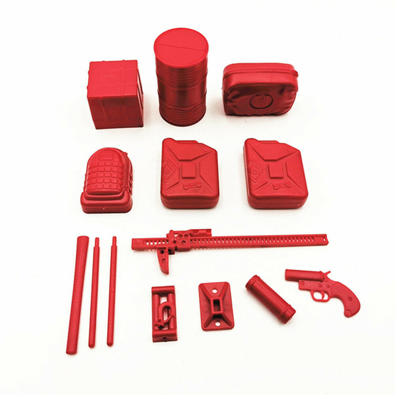 DIY RC Car Parts Tow Shackle Hook Box Oil Tank Net For 1/16 WPL B14 B16 C24 C34