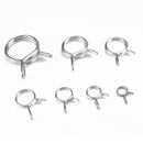 Spring Clamp Replacement Set Motorcycle 75Pcs Stainless steel Reliable