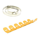 25cm Exhaust Pipe Protector Guard Heat Shield for 2 Stroke Motorcycle Yellow