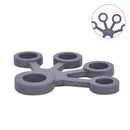 1pc Finger Hand Grip Silicone Ring Gripper Strengthener Exerciser Trainer Ban FT
