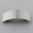 2x Automatic Metal French Barrette Large Hair Clip Pin Ponytail Holder