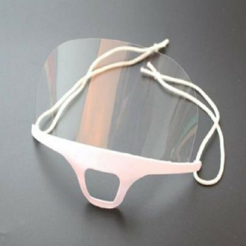 20x Clear Plastic Anti-fog Mouth Shield Guard Hotel Kitchen Food Maker