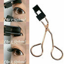 Magnetic Eyelashes Clips Set - 2pairs Eyelashes&golden Curler Eyelash O2O4