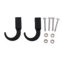 Black Metal Trailer Winch Tow Hooks for 1/10 RC4WD D90 Remote Control Buggy