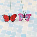 Lovely Butterfly On Sticks Home Decor Garden Vase Art Lawn Craft Decoration 3C