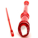 Durable School Translucent 8 Holes Recorder Flute for Student Music Learning Red