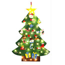 3.2Ft Creative Felt Christmas Tree with 26 Pcs Ornaments Christmas Wall Han