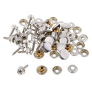 20 Set Marine Canvas Stainless Steel Snap Fasteners Sockets Screw Kits 15mm