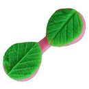 New DIY Double Leaf Silicone Cake Mold Sugar Art Mold Fondant Mold Cake De BX
