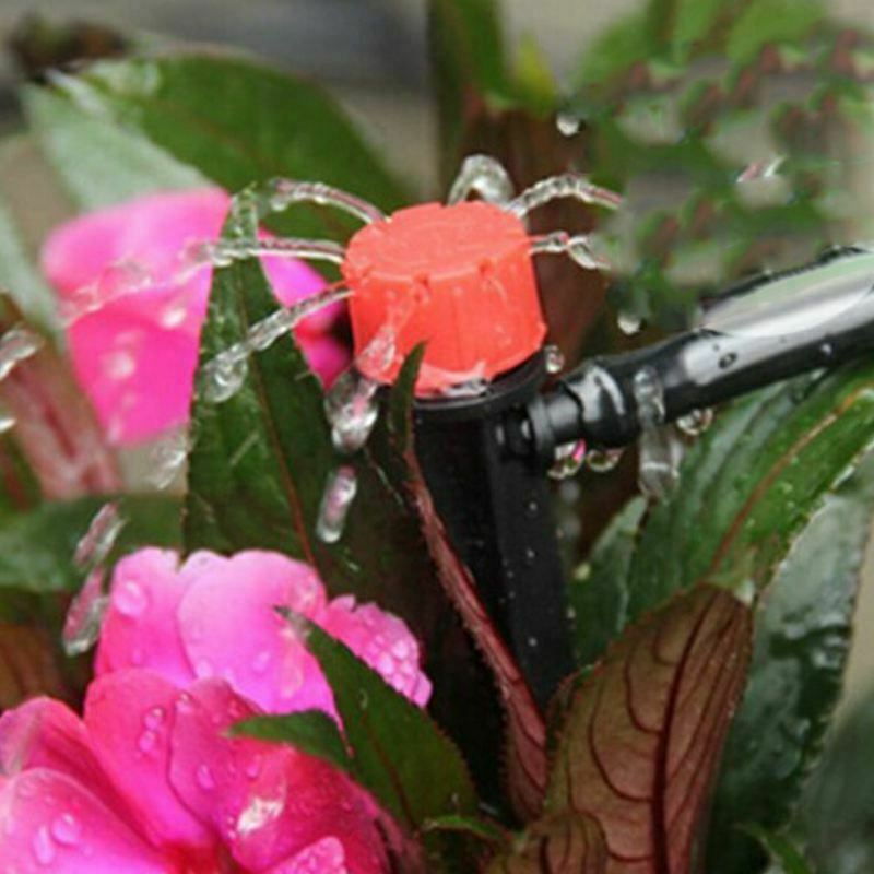 60 pcs Inserting ground Garden watering drip irrigation Adjustable Sprinkle
