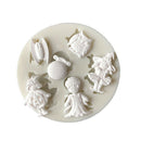 Halloween Silicone mold fondant mold cake decorating tools chocolate mold FT