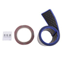 Blue Rear Bumper Protection Rubber Strip Anti-Scratch Door Sill Guard