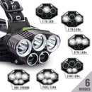 Multifunctional outdoor light 5LED USB charge light H4Z6