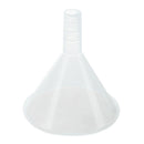 2 Pcs 50ml 2" Mouth Dia Laboratory Clear White Plastic Filter Funnel P2X8