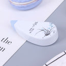 4 Pcs Roller Correction Tape Plants Shell Eraser Office School Stationeries Use