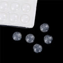 100Pcs Clear Silicone Self Adhesive Rubber Buffer Pad Feet Semicircle Bumpers