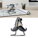 Nose and Beard Shaped Spectacle Stand Home Office Desk Eyeglasses Holder