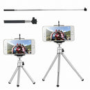 Selfie Stick Kit 4-in-1 + Clip Phone + Bluetooth + Tripod Tripod Mini - Bla