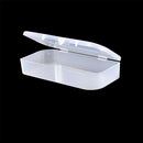 5pcs Clear Plastic Transparent Small Storage Box Parts Collection Container JR