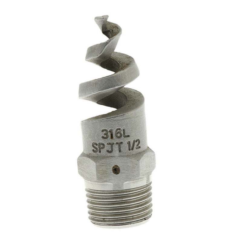 1/2 inch Stainless Steel Spiral Cone Atomization Nozzle Industrial Dust Remove