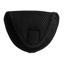Black Golf Mallet Putter Headcover Supplies Replacement w/ Hook Loop Closure