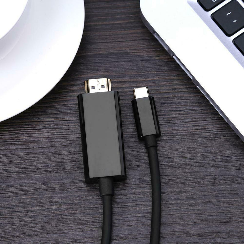 1.8M USB 3.1 Type C to HDMI Converter 4K Video Graphics Adapter Cable