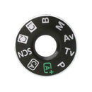 For Canon 6D Camera Function Dial Mode Plate Interface Cap Button RepairBes R5A3