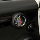 4 PCS Carbon Fiber Door Handle Cover Trim Fit for Mini Cooper F54 F55 F60