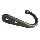 24 Pieces Coat Hooks Wall Mounted Robe Hook Single Coat Hanger No Scratch a