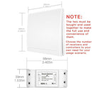 Smart Home WiFi Wireless Switch Module Mobile Remote Control Switch (RF433) A