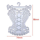 Dress DIY Metal Cutting Dies Stencils Scrapbook Embossing Album Card Gifts