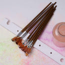 9 pcs/set Artmaster Artists Fan Brush Small, Medium U2 O Large Watercolour, V8E7