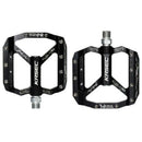 Krsec Sealed Bicycle Pedal, Cnc Aluminum Body for Mountain Bike Road Bike,