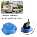 Universal Tongue Jack Wheel Tire Dock Stabilizer RV Trailer Camper