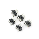 5Pcs 2 RCA Female Outlet AV Concentric Socket Connector  Z