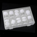 27mm Transparent Clear Coin Capsules Plastic Storage Box for Coin Collectors