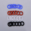 100pc Silicone Rubber O-Ring Switch Dampeners For Keyboard Dampers transparentOZ